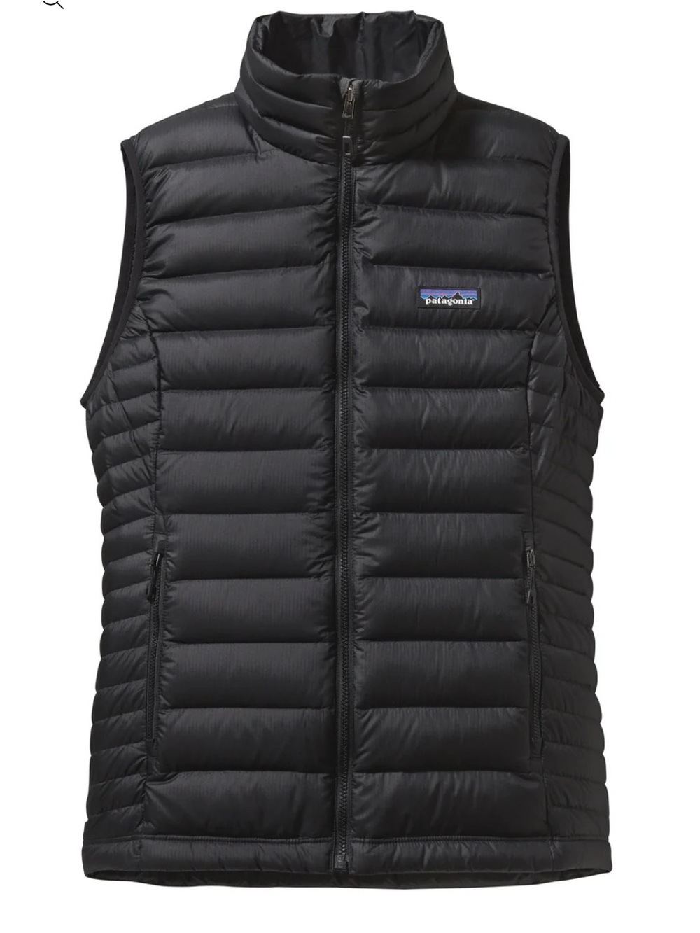 Patagonia women’s down black vest
